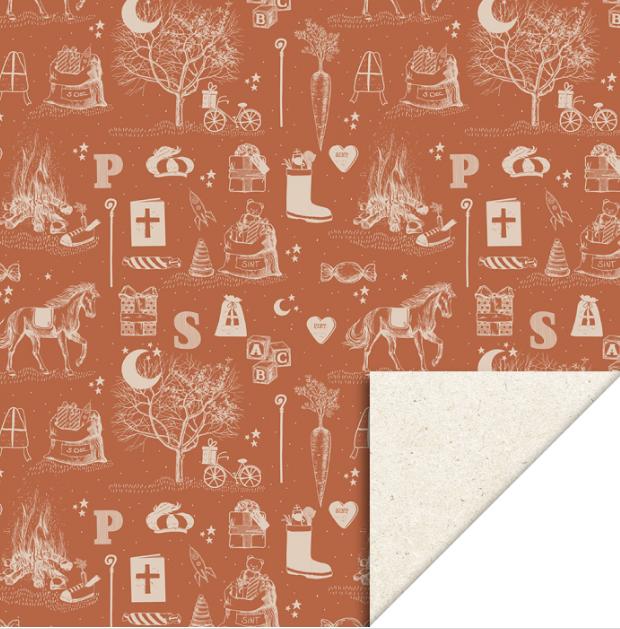 Cadeauverpakking Sinterklaas